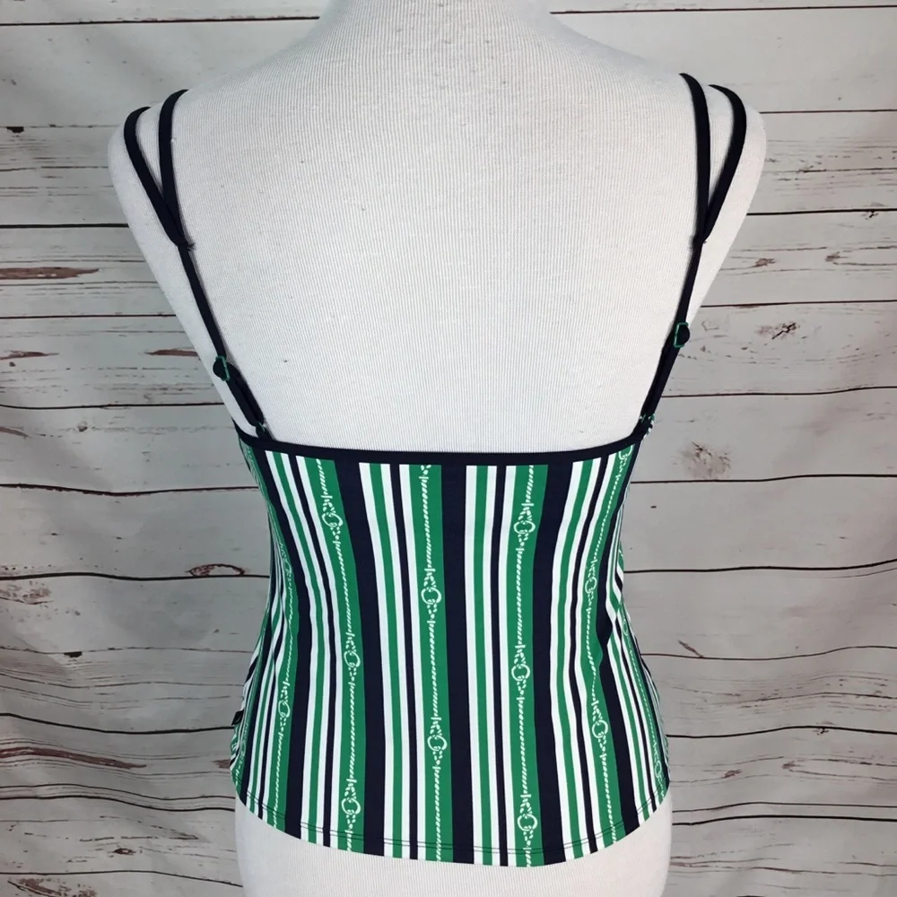 NWT Nautica Nautical Tankini Size 6‎